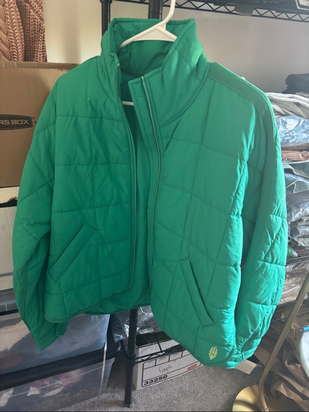 FP MOVEMENT PIPPA PACKABLE PUFFER JACKET SPORT GREEN - Picture 5 of 5